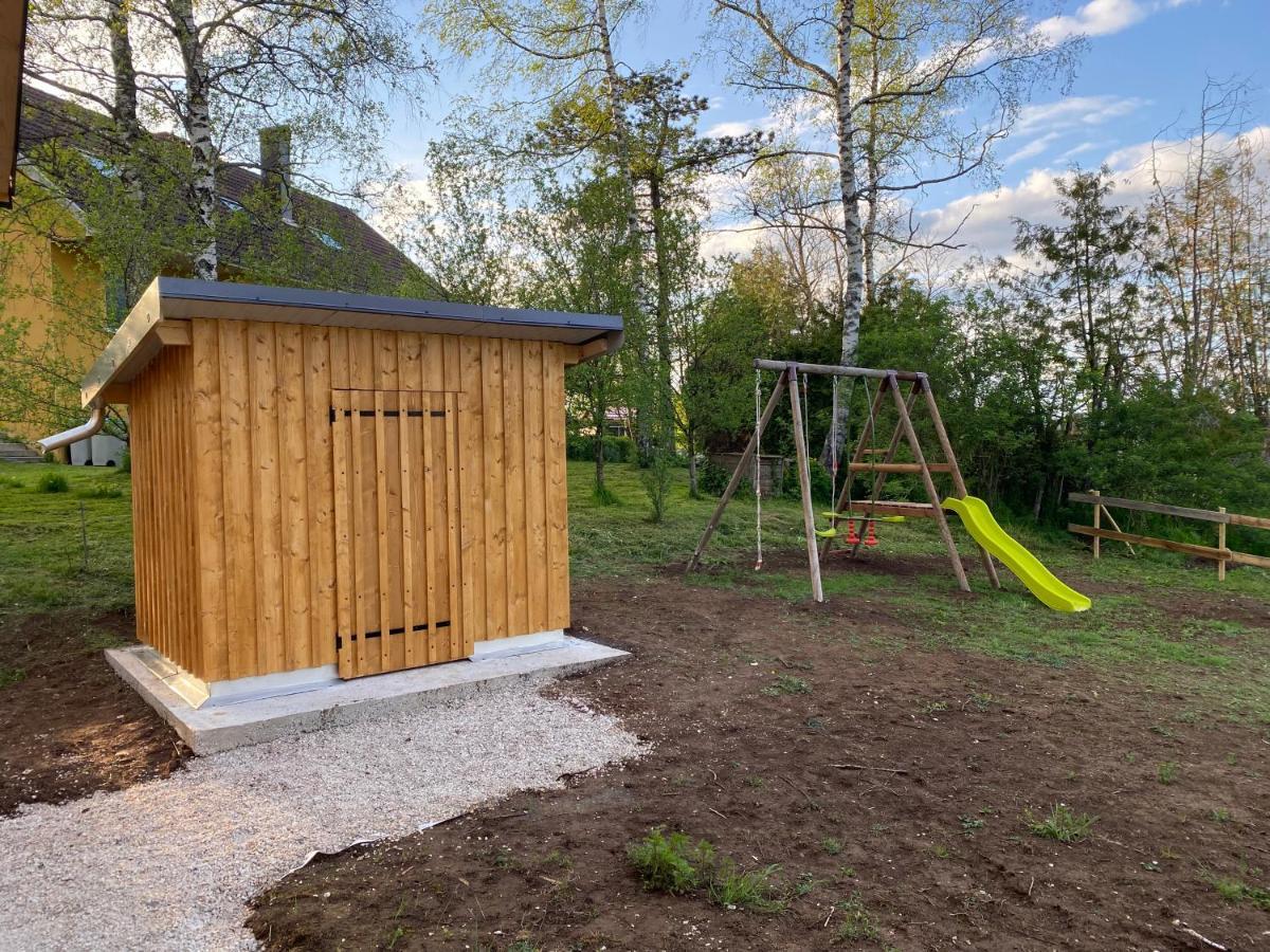 Gite Chalet, Au Doubs Logis Pierrefontaine-les-Varans Esterno foto